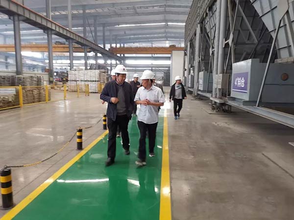 河南省有色金属行业协会常务副会长兼秘书长刘立斌一行莅临59白菜专区论坛考察调研