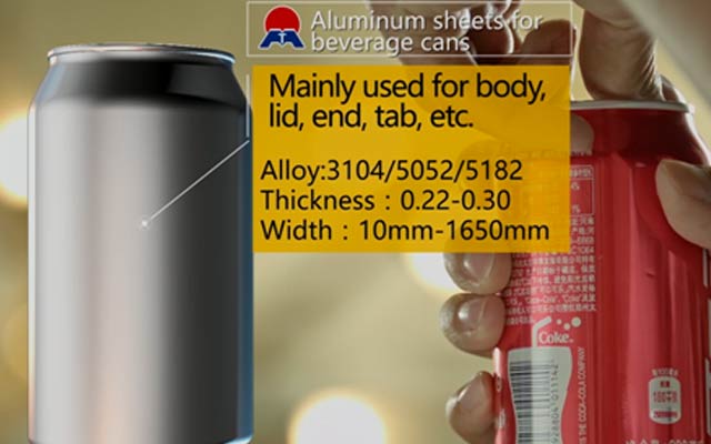 3104易拉罐罐盖铝板